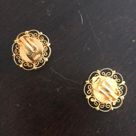 Vintage La France bags with earrings - Picture 4 of 7